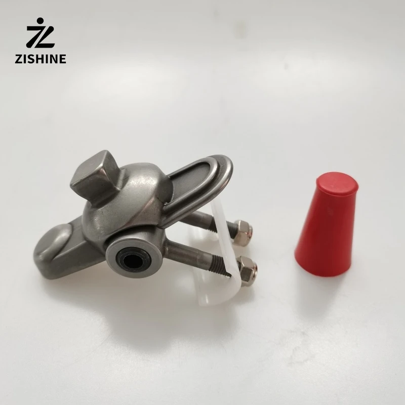 High Strength Titanium Stainless Steel Double Axis Ankle Joint Prosthesis Parts for Lower Limb Artificial Leg Foot Adapter 100KG