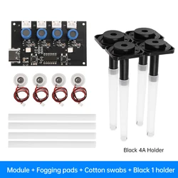 DC5V Four Spray with Colorful Atmosphere Lighting Humidifier Module Atomization Control Board DIY Ultrasonic Nebulizer TYPE-C