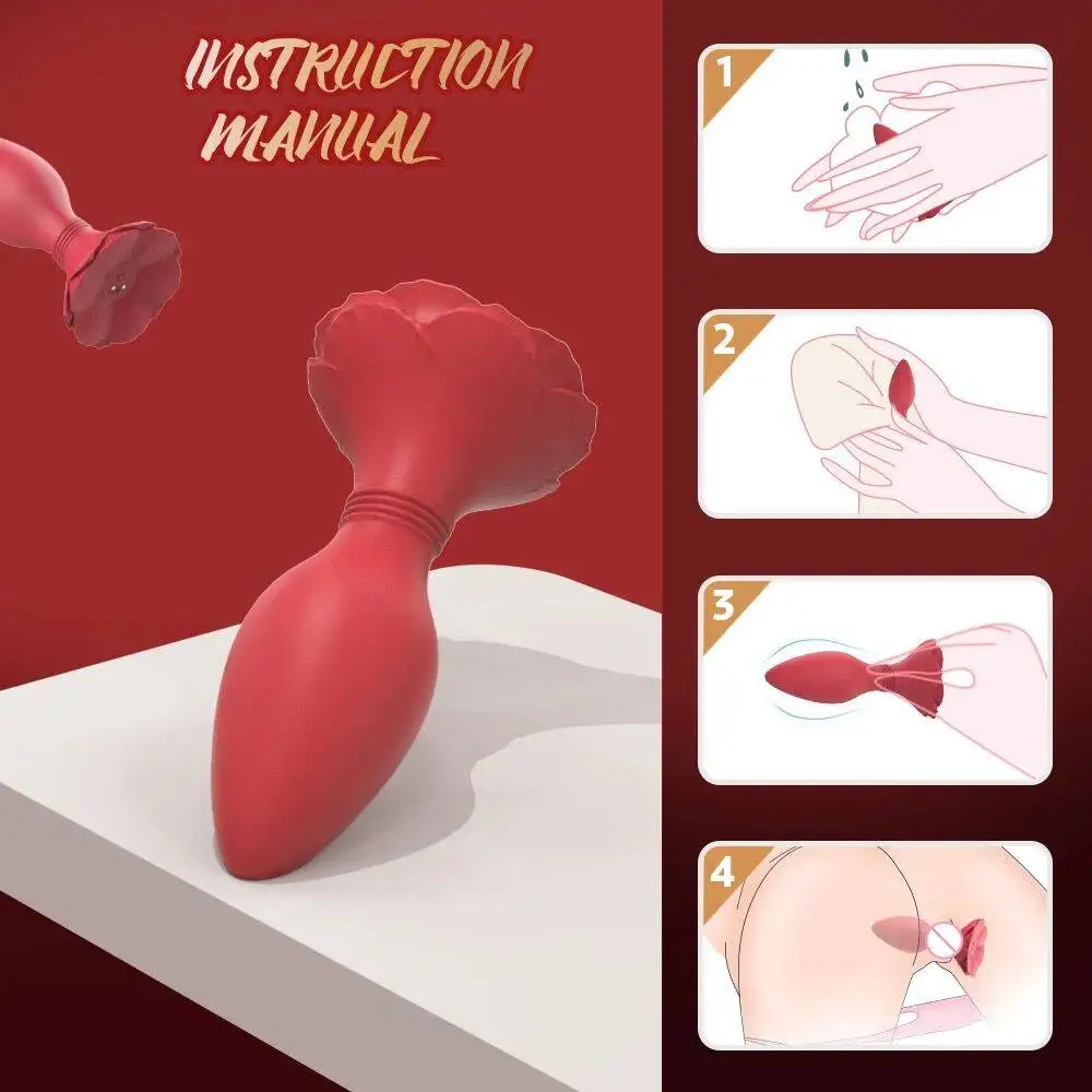 Plug anal en silicone pour adultes, jouet sexuel, vibrateur, capacité d'expansion, personnalisé, vente en gros, femmes