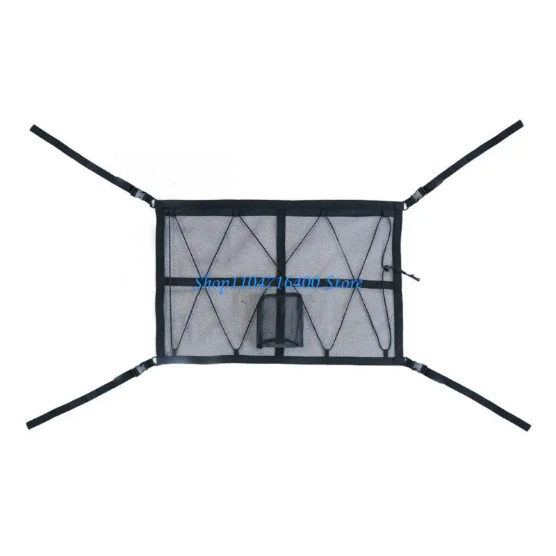 y1gd Car Ceiling Storage Net Bag Roof Pocket Hanging Luggage Suspended Networks Port