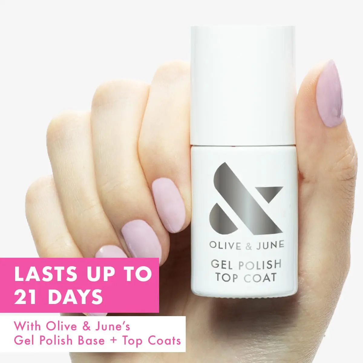 معطف علوي لتلميع الجل | مطلوب مصباح الأشعة فوق البنفسجية LED | تدوم طويلاً، 21 يومًا | إزالة خالية من الضرر | نباتي، خالي من هيما #2