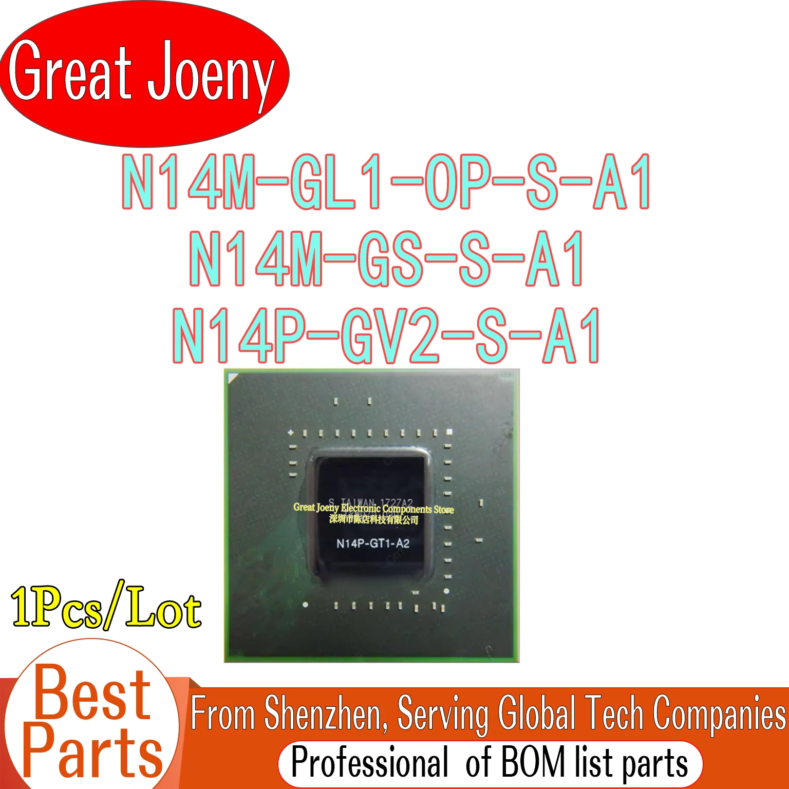 100% New N14P-GV2-S-A1 N14M-GS-S-A1 N14M-GL1-OP-S-A1 N14P GV2 S A1 N14M GS S A1 N14M GL1 OP S A1 BGA