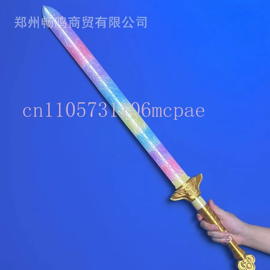 Kpop Rumi Demon Hunters Cosplay Spada Luci Armi Puntelli di gioco di ruolo per ragazza Gruppo Idol Accessori per costumi di carnevale di Halloween