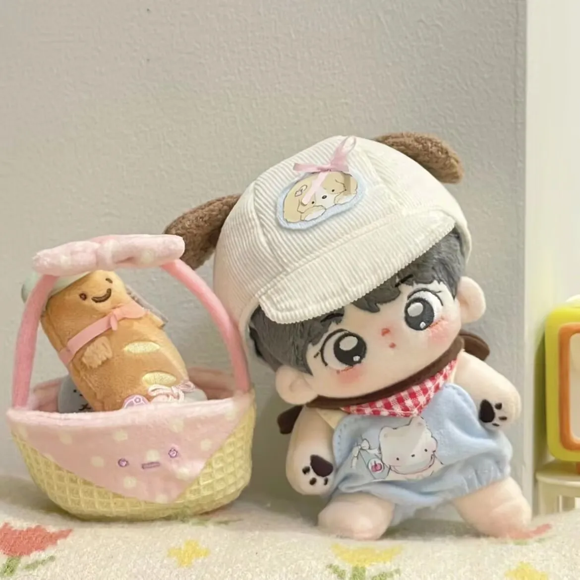 10cm 여름 분위기, 바다 소금, 강아지, 작은 돼지, 면 인형, 10cm 아기 옷, 봉제 옷, 귀여운 옷을 입은 아기 옷