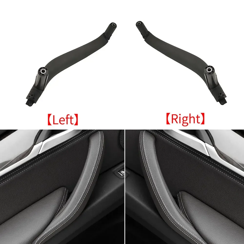 3 Pcs Inner Door Handle Armrest Protective Cover Fit for BMW X5 X6 F15 F16 2014-2018, Interior Door Pull Handle Inner Side