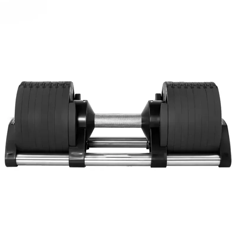 Adjustable Dumbbell Pair 2kg(5lb) Or 4kg(9lb) Increase Max 45kg(100lb)