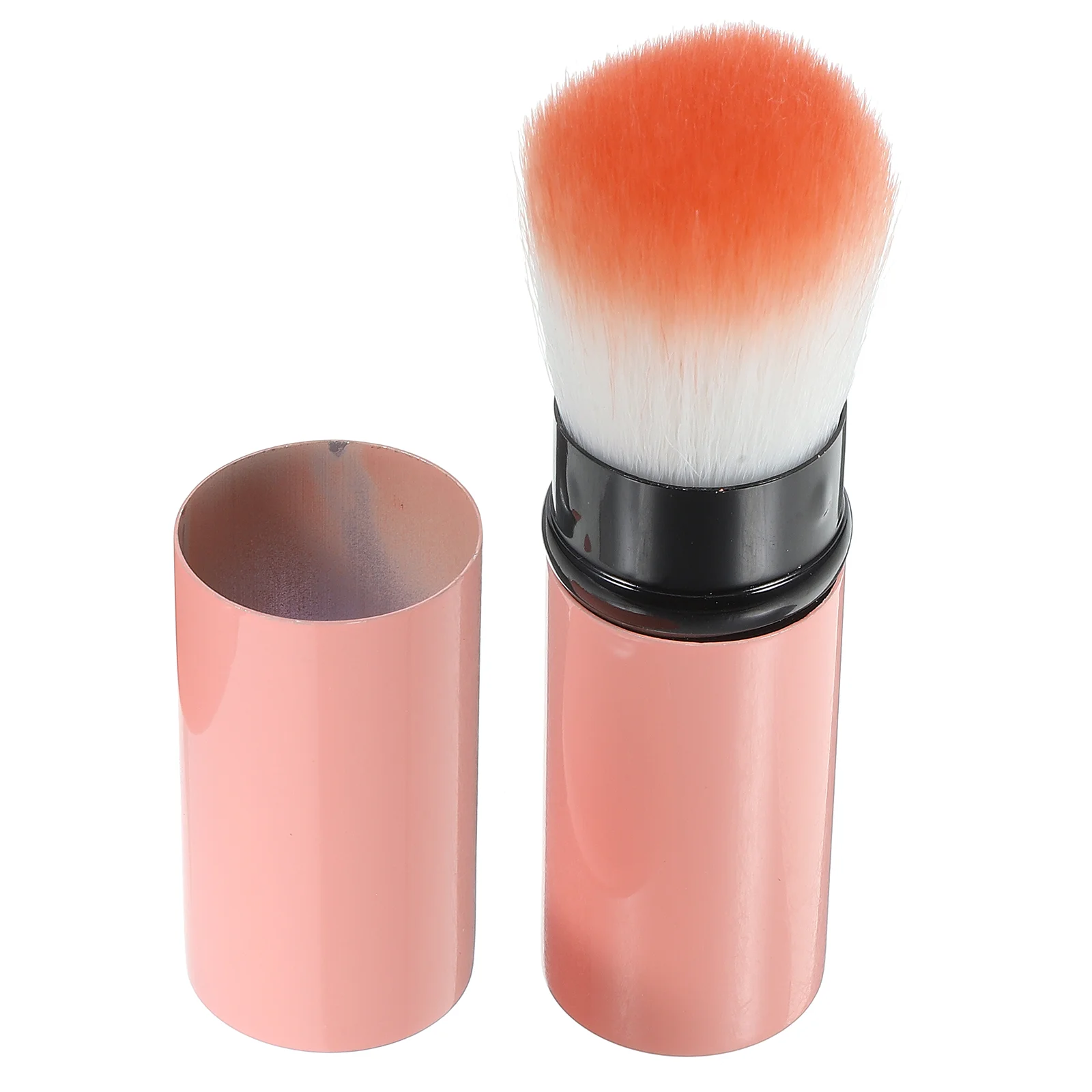 Multicolor Retractable Brush Best Makeup Brush Fast Brushe Hair Eyebrow Eyeshadow (Cylindrical Tube, Random Color)
