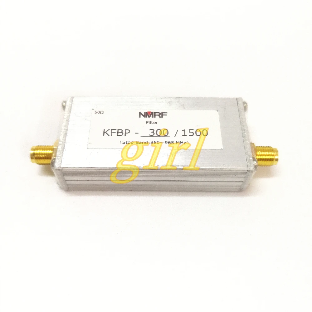 KFBP-300/1500 SPECIAL FILTER FOR PARTIAL DISCHARGE DETECTION OF 300-1500MHz POWER EQUIPMENT, SMA INTERFACE