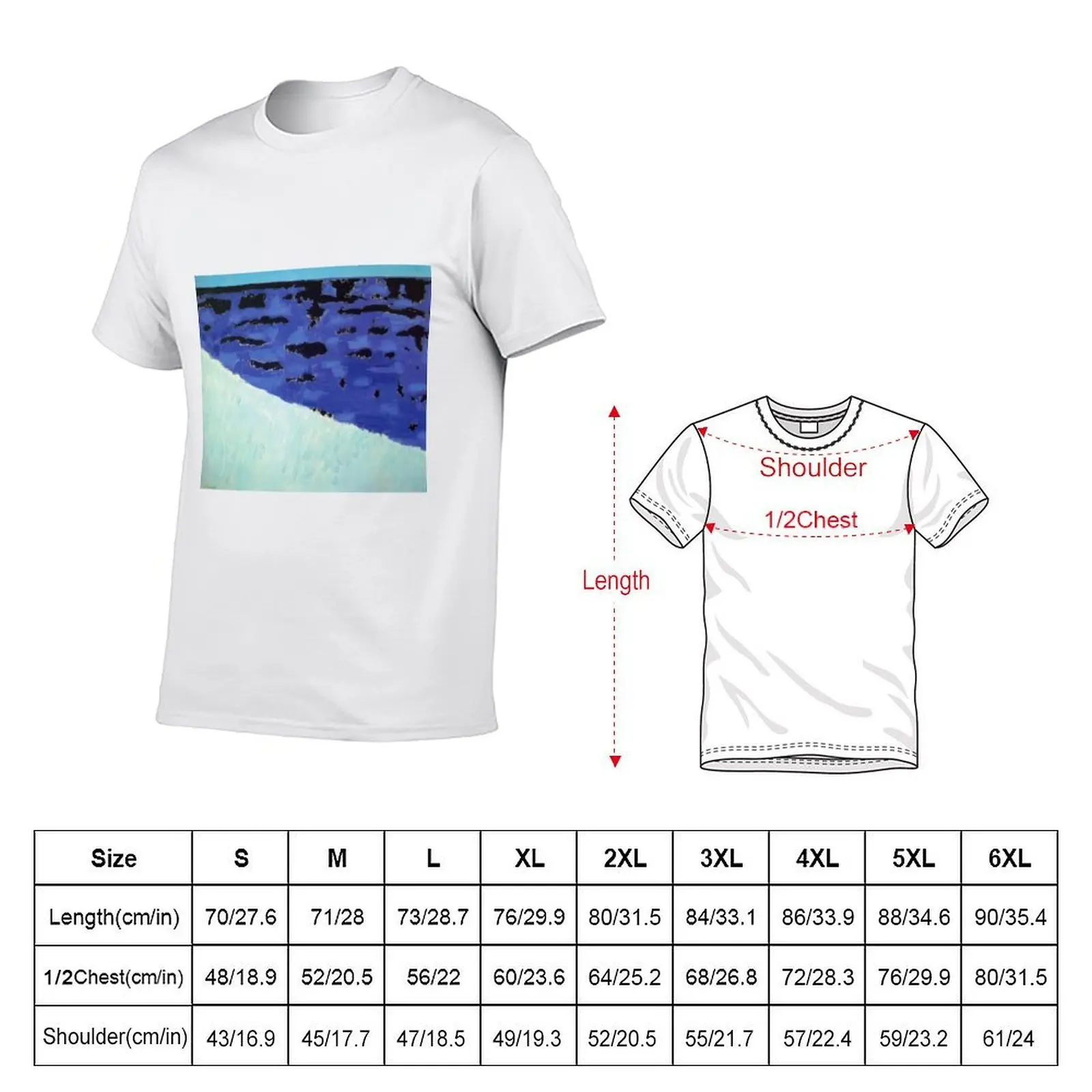 sea grasses and blue sea - Milton Avery T-Shirt fashion shirts cotton graphic tees mens vintage t shirts
