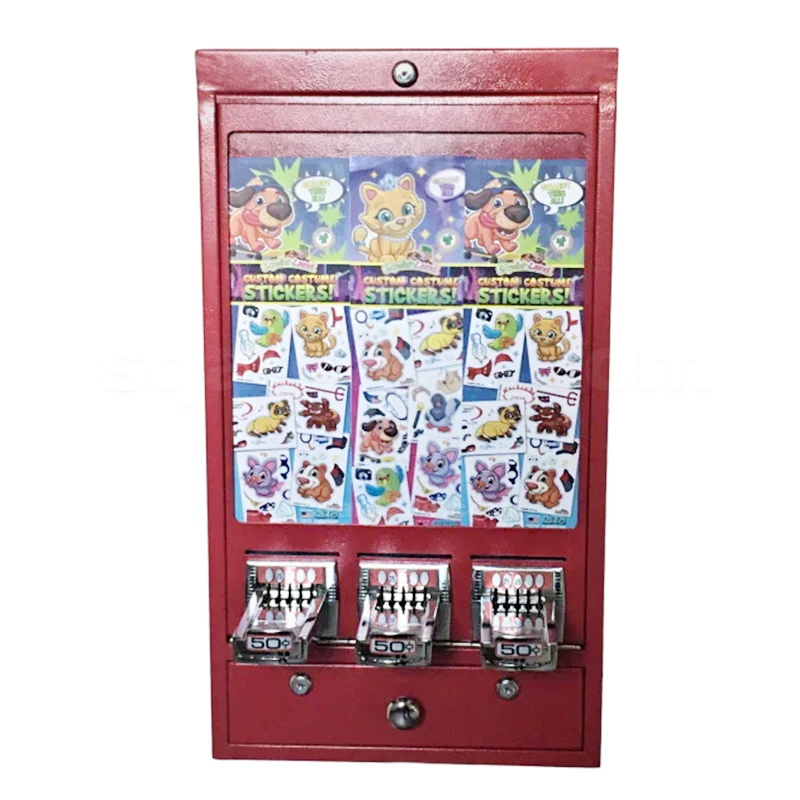 Hight Quality Coin Operated Tattoo Sticker Capsule Gashapon Game Machine Toy Vending Machine For Tattoo Parlor