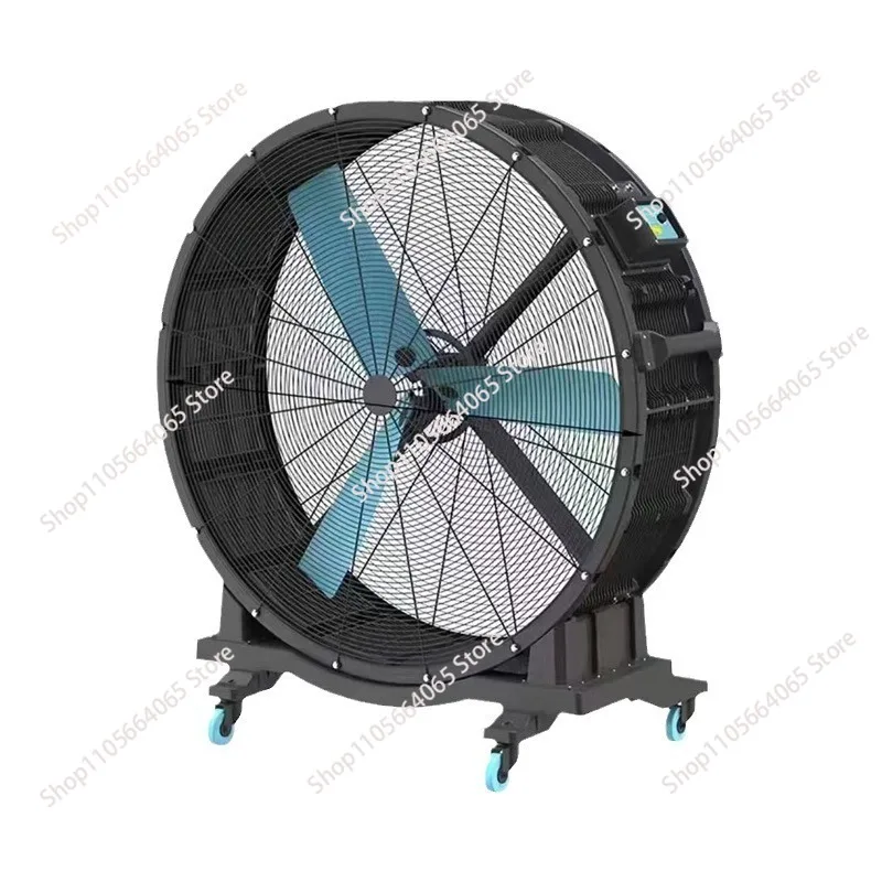 High Velocity Heavy Duty Stand Ventilation Drum Fan  Motor Energy Saving Adjustable Speed Industrial Fans