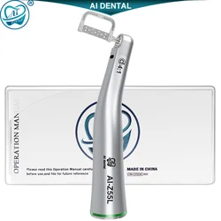 Dental Orthodontic Reciprocating IPR/ADT System Stripping 4:1 Reduction LED Contra Angle Handpiece AI-Z55L or Saw Blade Set