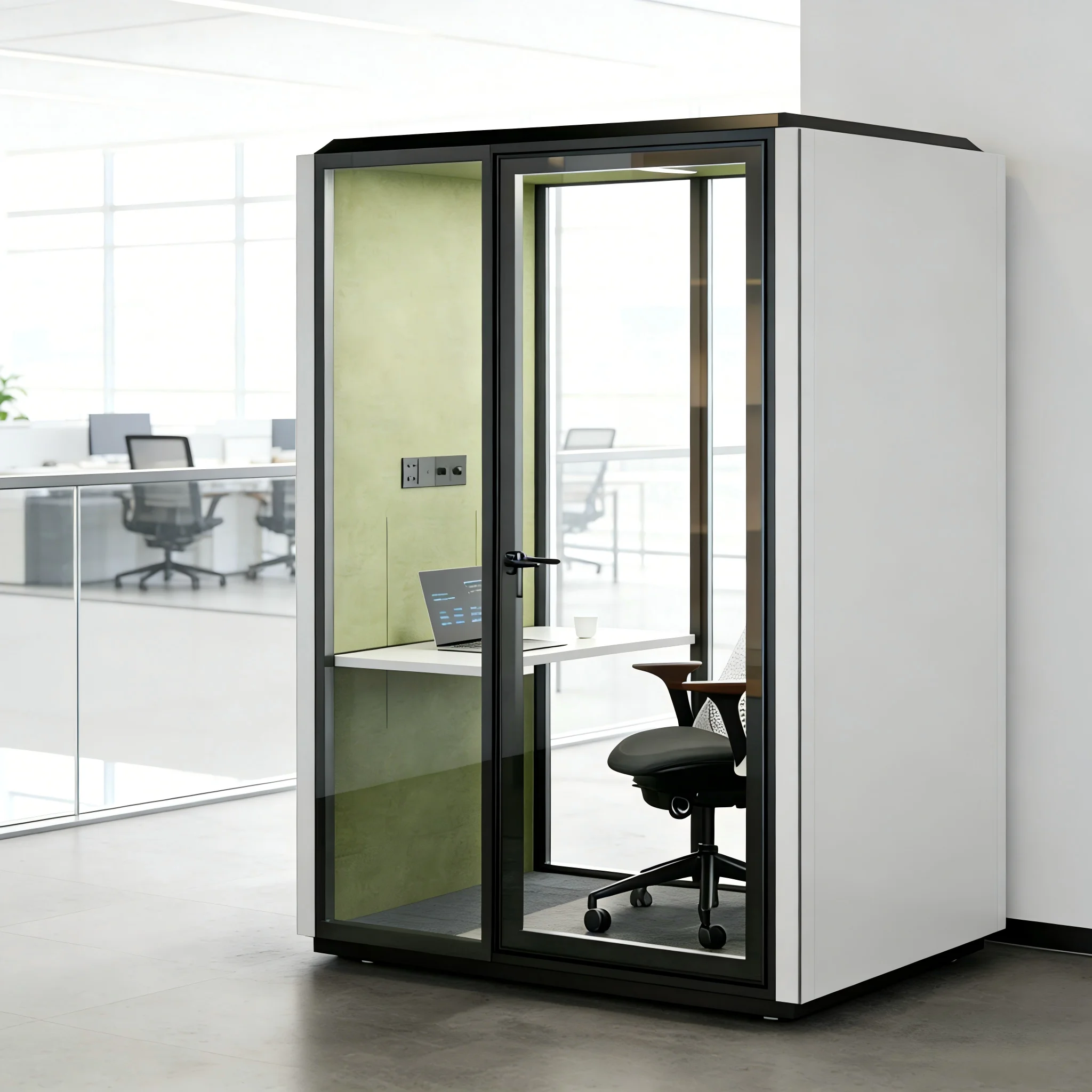 Mobile Multi-person Office Pod Silent Speaker Backyard Large Acoustic Mobile Sound Insulation Prefabricated Portable Sound Insul