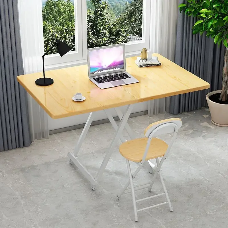 Folding  Household Multifunctional Folding Dining  Portable Dining Table Rental House Small Apartment Dining Simple Table