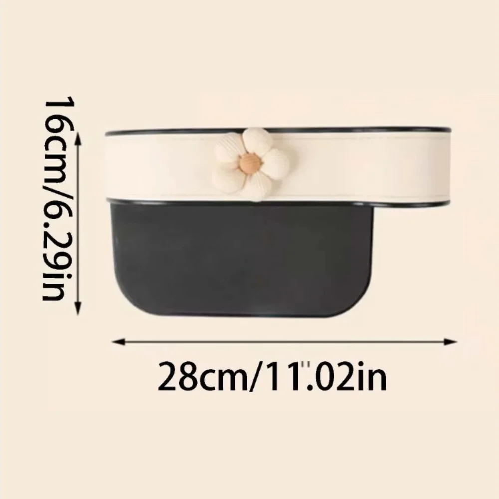Cartoon Cute Car Seat Gap Storage Box Multi Functional Car Storage Box Storage Bag Automotive Interior Supplies