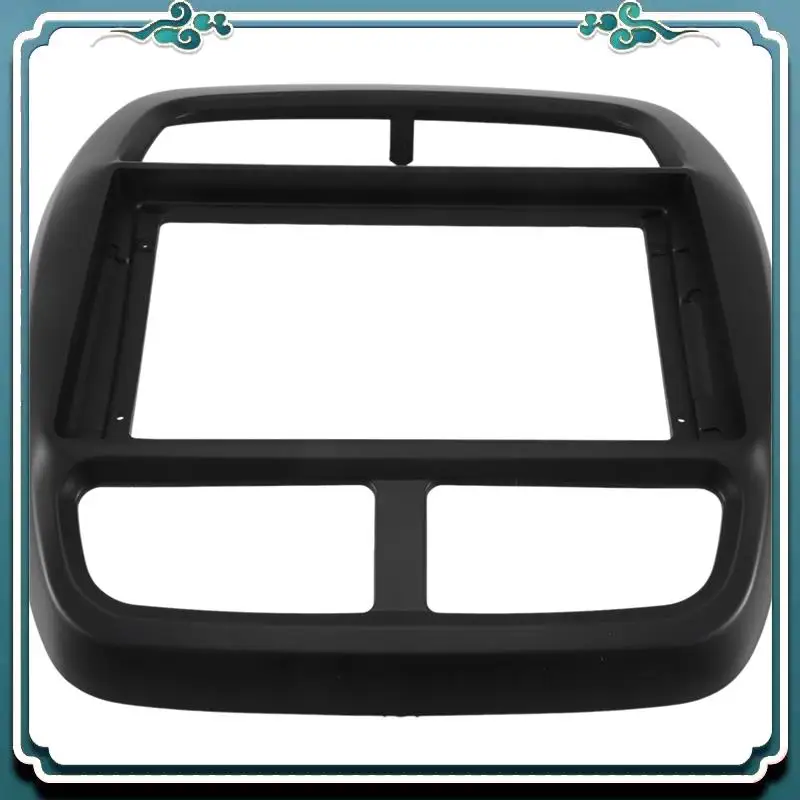 

ABTU-2 Din 9 Inch Car Radio Fascia Panel For Renault Kwid 2019+ Spare Parts Accessories GPS Frame Dashboard Installation Trim Ki