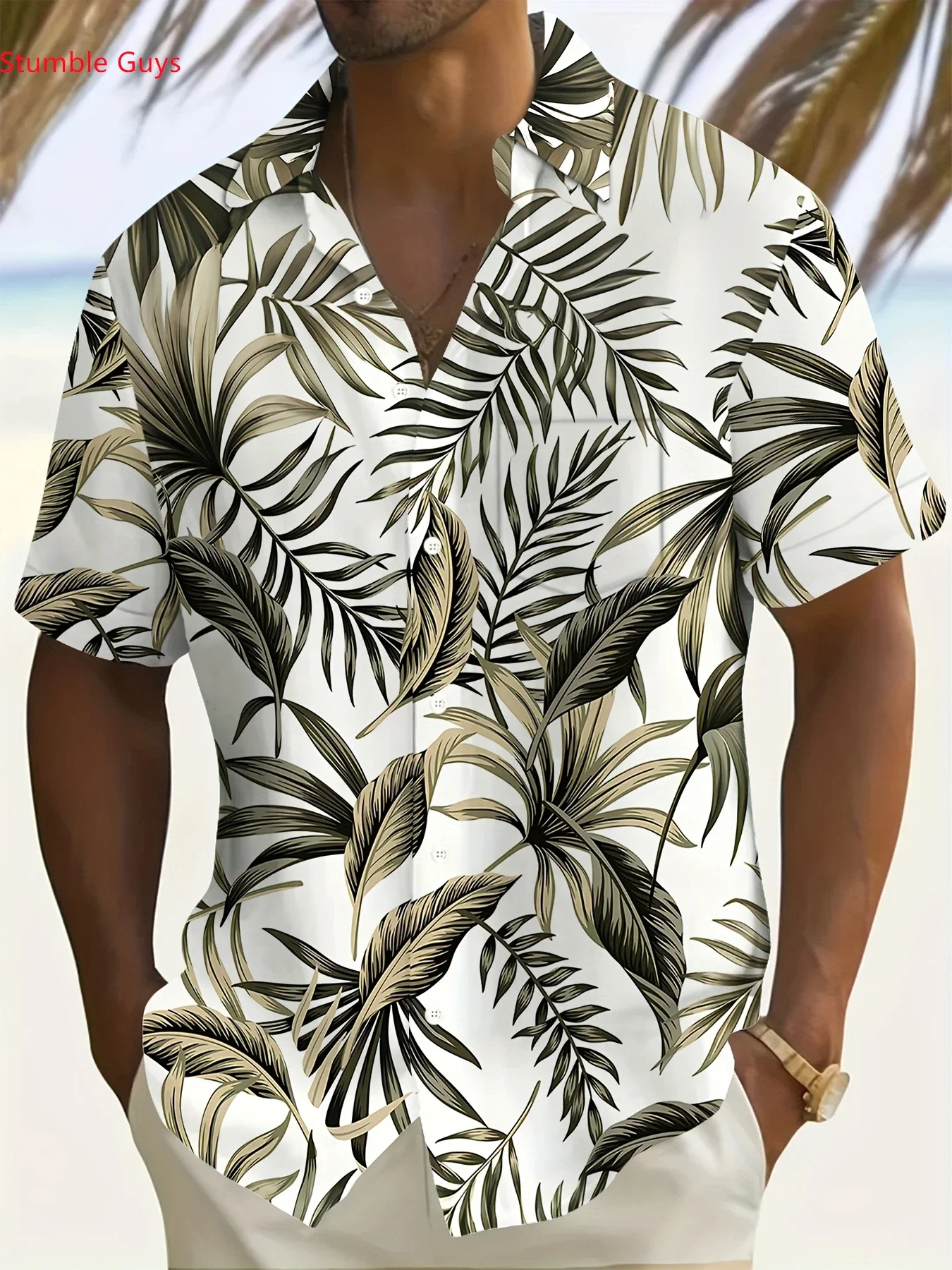 Summer Casual Man Women Short Sleeve Hawaiian Shirt Men 2026 Fashion Beach Party Print Vacation Wear Tops