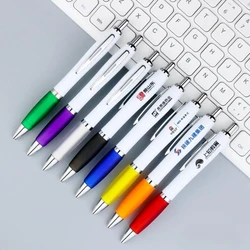 100Pcs Free Custom Logo Ballpoint Pen For Advertising Signature Pen Gift Lettering Name