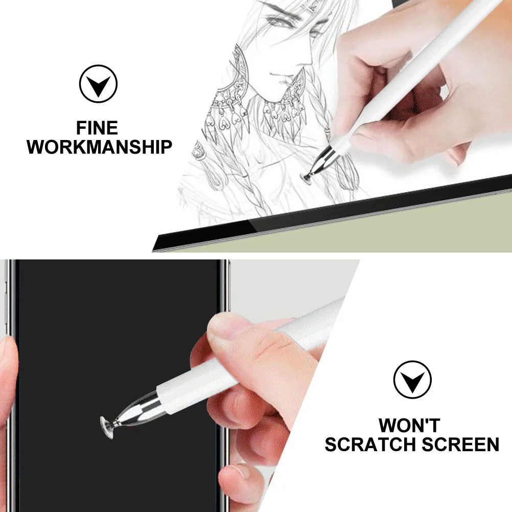 

1Pcs Universal Capacitive Stylus Pen High Precision Touch Screen Smooth Writing Tablet Mobile Phone Drawing Stylus