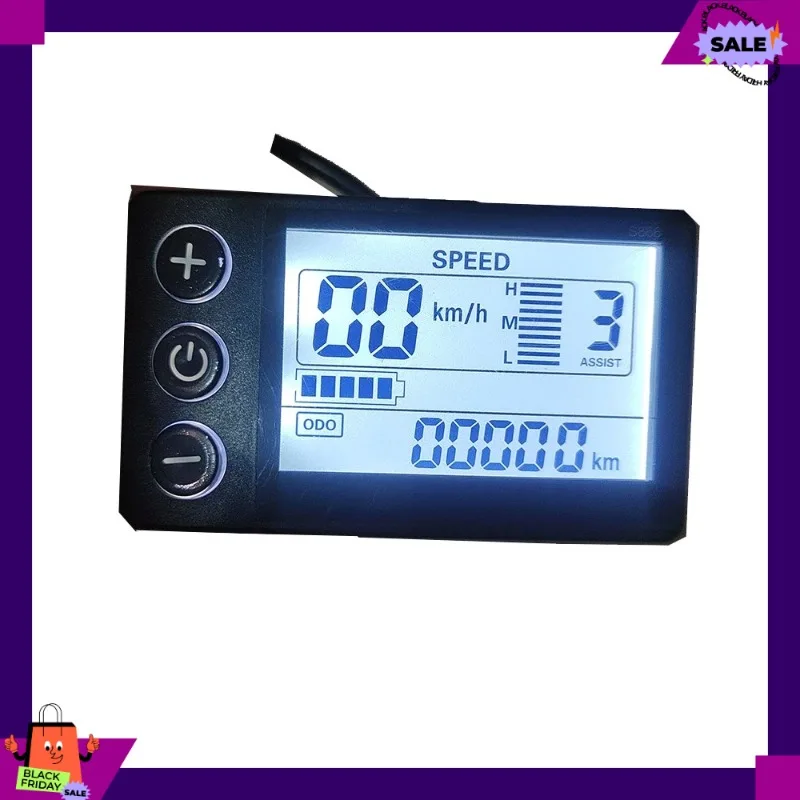 

ЖК-дисплей 24В 36В 48В и бесщеточный контроллер 20А для электровелосипедов и электросамокатов мощностью 250Вт 350Вт