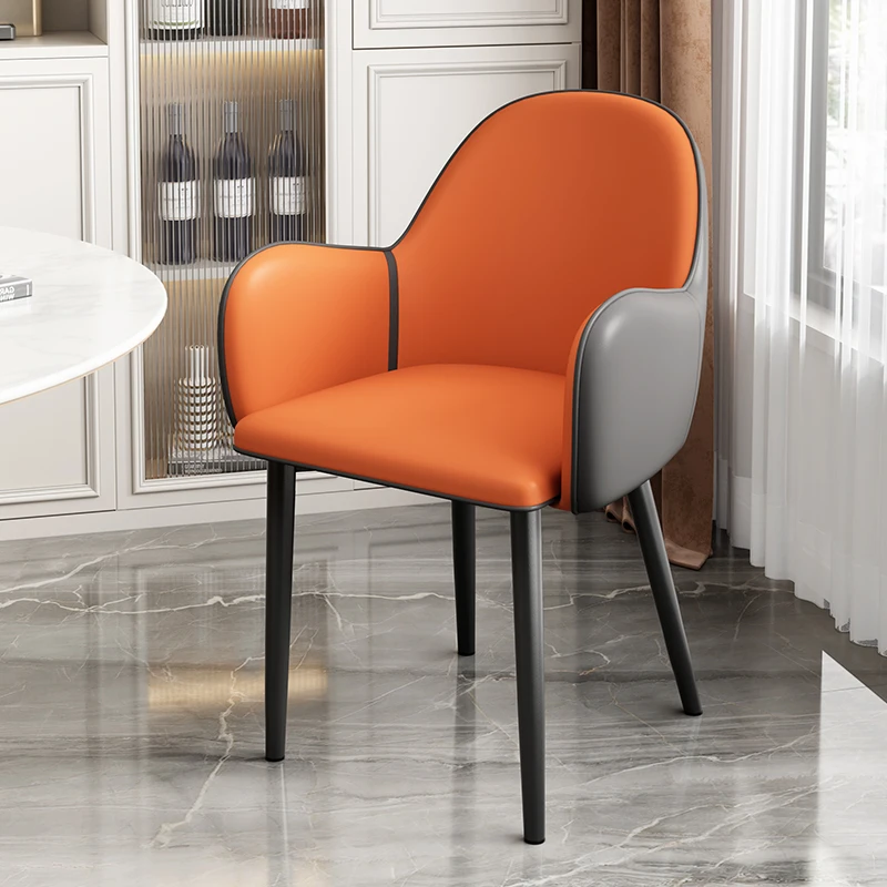 

Trendy Luxury Nordic Dining Chair Waterproof Student Living Room Mobile Dining Chair Modern Party Sedie Sala Da Pranzo Furniture