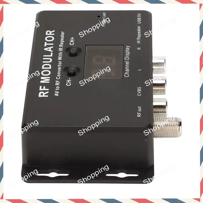 M20K RF Modulator Professional PAL NTSC 21 Channel AV To RF Convertor For Set Top Box DVR DVD