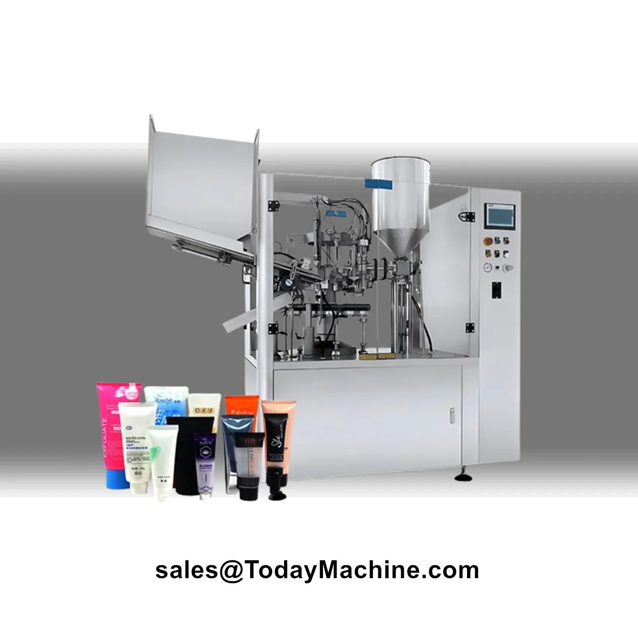 Automatic Soft Paste Tube Filling and Sealing Machine for Cosmetic Lotion Cream Sunscreen