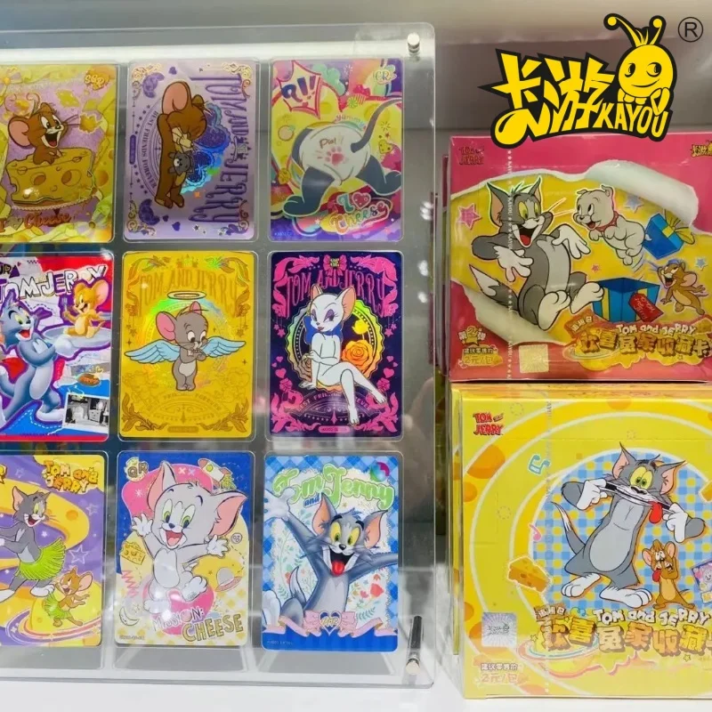 

KAYOU Genuine Tom and Jerny Card Happy Enemies Versatile Pack Classic Legend SE Cartoon Anime Movie Collection Cards Toys Gifts