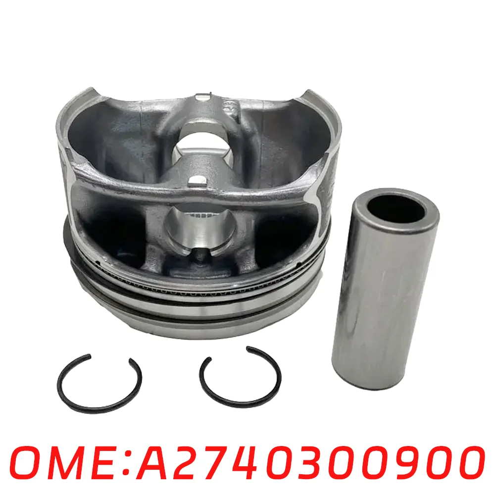 Suitable for Mercedes Benz car engine piston M274 SLC250 SLK300 GLK250 C300 C350 GLC350 A2740300417 A2740300900 auto parts