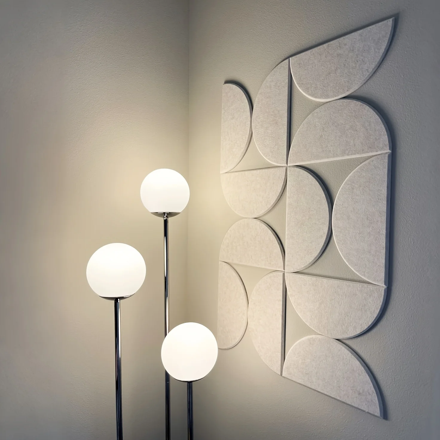 6/12 Pcs Decorative Bulletin Board Home Decor Felt Tiles Walls Decoration Modern and Minimalist Wall Art Panel Kit Cork Board
