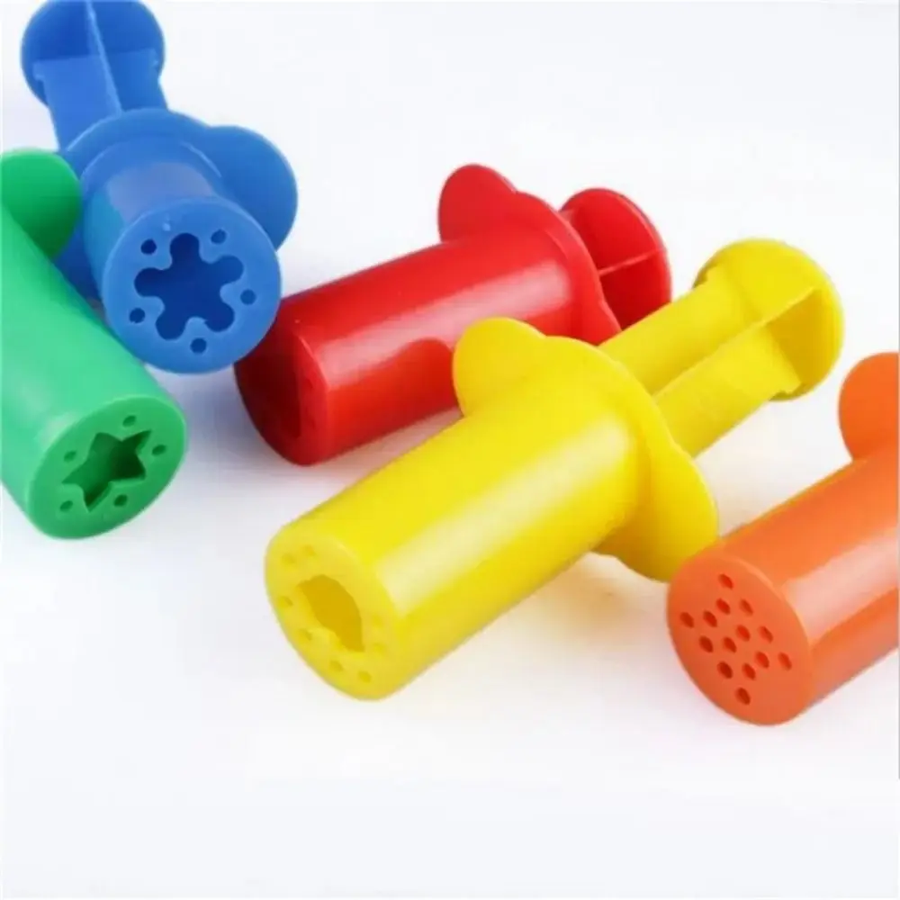 Plastic Playdough Model Tool 3D Tool Kit 3D Plasticine Tools Clay Toys Deluxe Set Playdough Set Clay Moulds DIY Clay