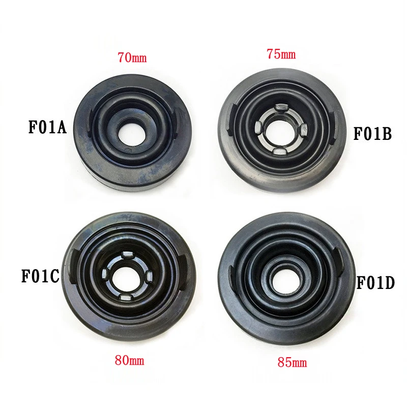 1/2Pcs Car Headlight Bulb Dust Cover For LED HID Retrofit Inner Diameter 70/75/80/85mm Seal Soft Rubber Lamp Dustproof Cover Cap
