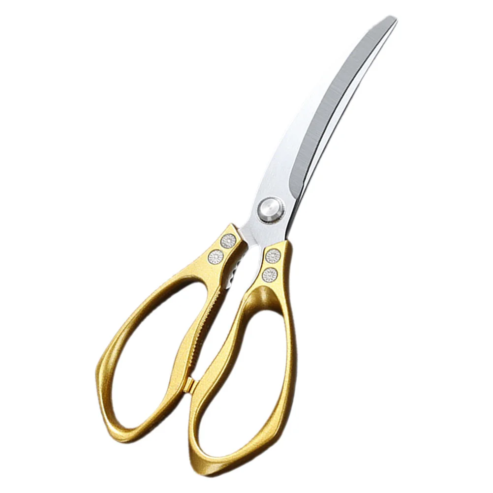 

Kitchen Scissors Convenient Food Barbecue Portable Wear-resistant Shear Household Stainless Steel