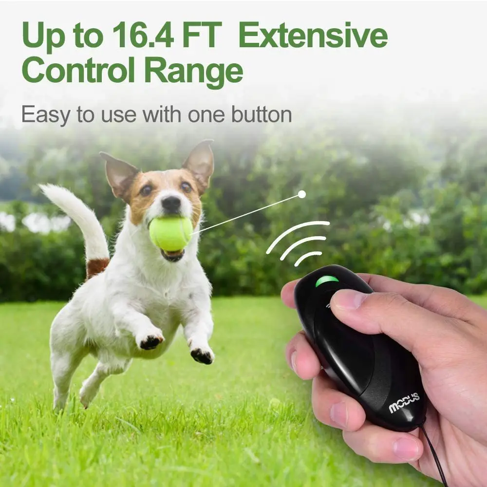 High Efficiency Ultrasonic Dog Training Bark Controller Handhold Outdoor Repeller Dog Deterrent Anti Barking Device Bark Control