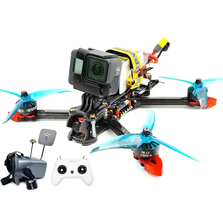 2.5 inch RC FPV  with vista 4K HD  115mm QAV250 3S 4S Long flight distance FPV Freestyle Racing  DIY