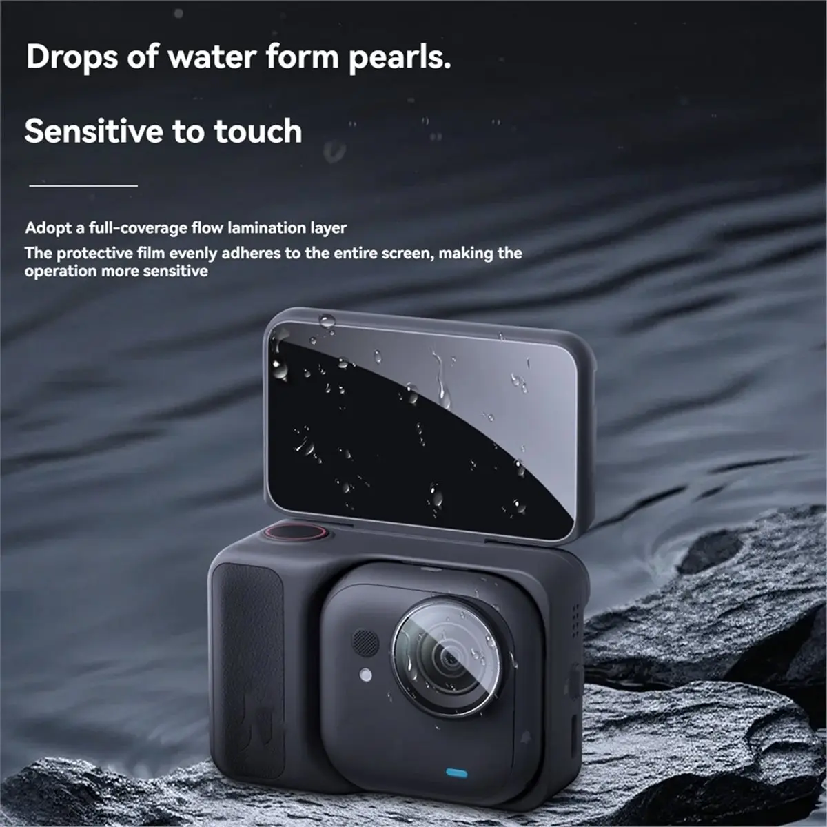 A40I Screen Protector for Go Ultra Tempered Glass Film 2in1 Screen Film+Lens Film for Go Ultra