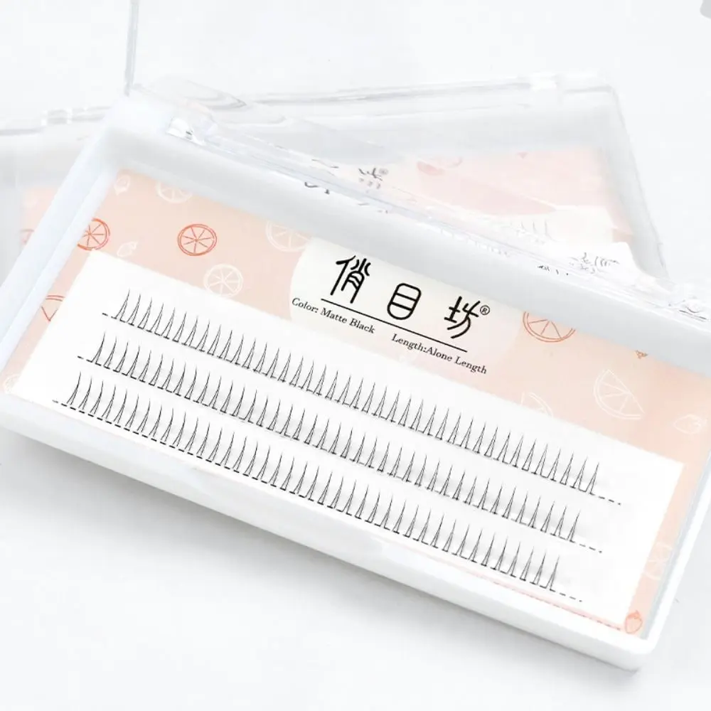 속눈썹 연장 아이 메이크업 도구 가짜 속눈썹 자연 긴 접목 속눈썹 수제 V 자형 낮은 속눈썹