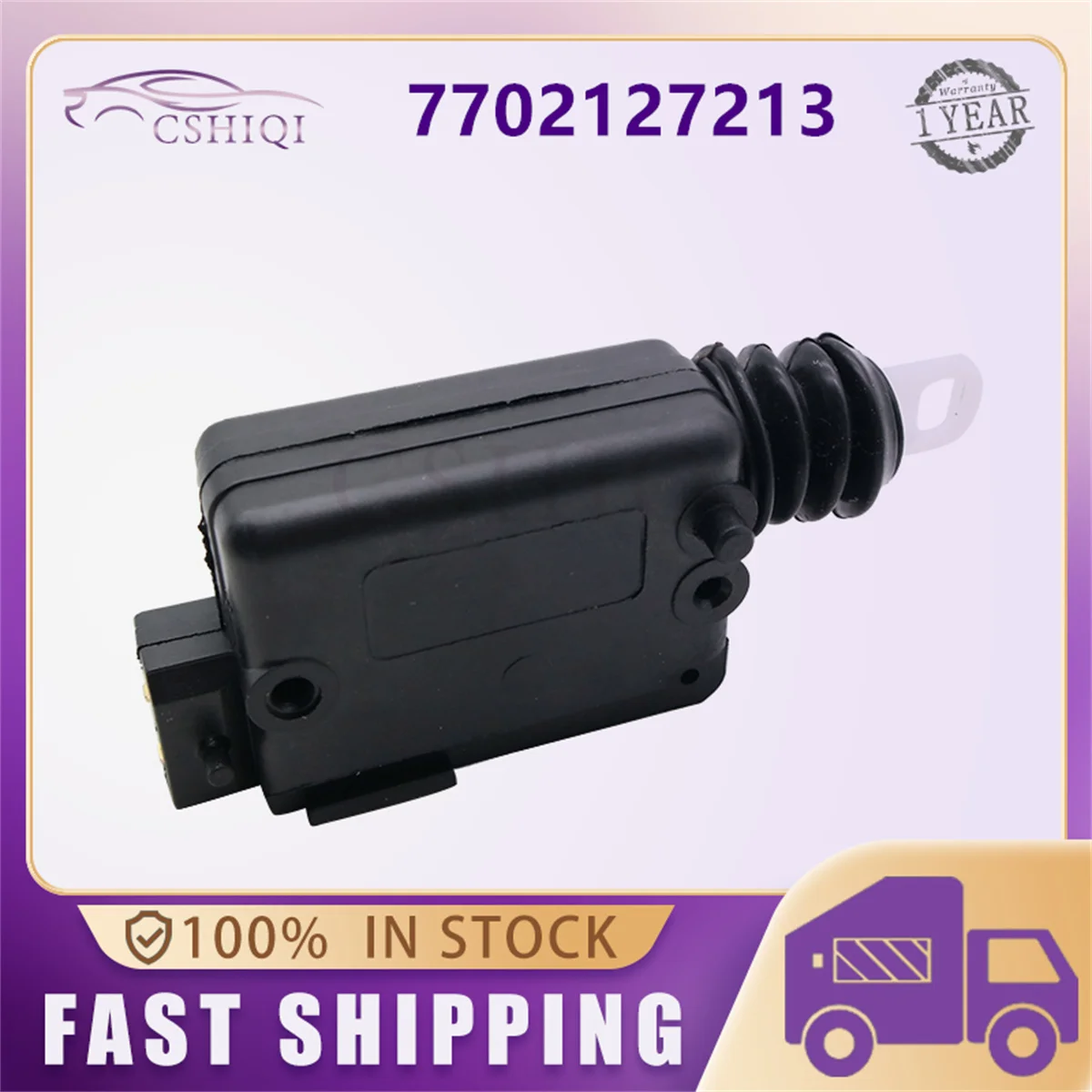 7702127213 2 Pin Door Lock Actuator Auto Central Locking Motor Actuator 7701039565 For Renault Clio I II Megane Scenic
