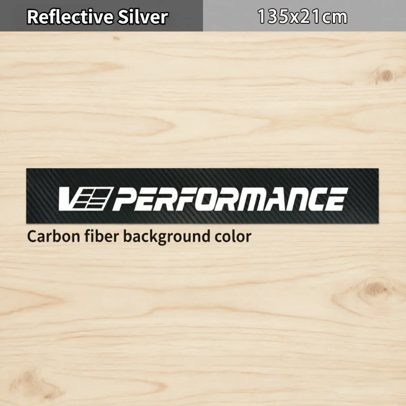 V Performance Car Front Windshield Sticker Styling Windscreen Decals Truck Vinyl Wraps Waterproof Decoration Auto Accessories - view 5