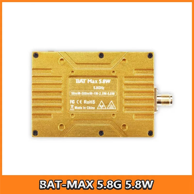 Practical-VT5804 BAT-MAX 5.8G 5.8W VTX 64CH FPV Trasmettitore audio video OSD NTSC/PAL per RC FPV Racing Drone a lungo raggio