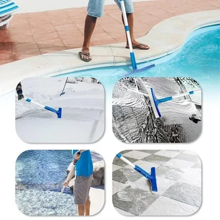 Swimming Pool Plastic Wire Flexible Brushes Pool Cleaner Equipment
