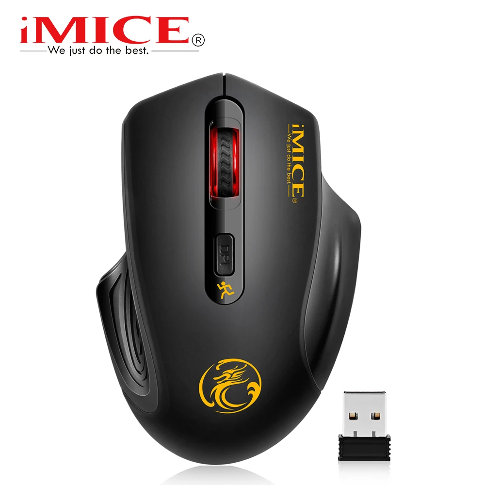 Wireless Mouse Computer Mouse Ergonomic Mouse 2000 DPI Silent USB Optical Mause Pc Mice Gamer Mice Noiseless For Computer Laptop