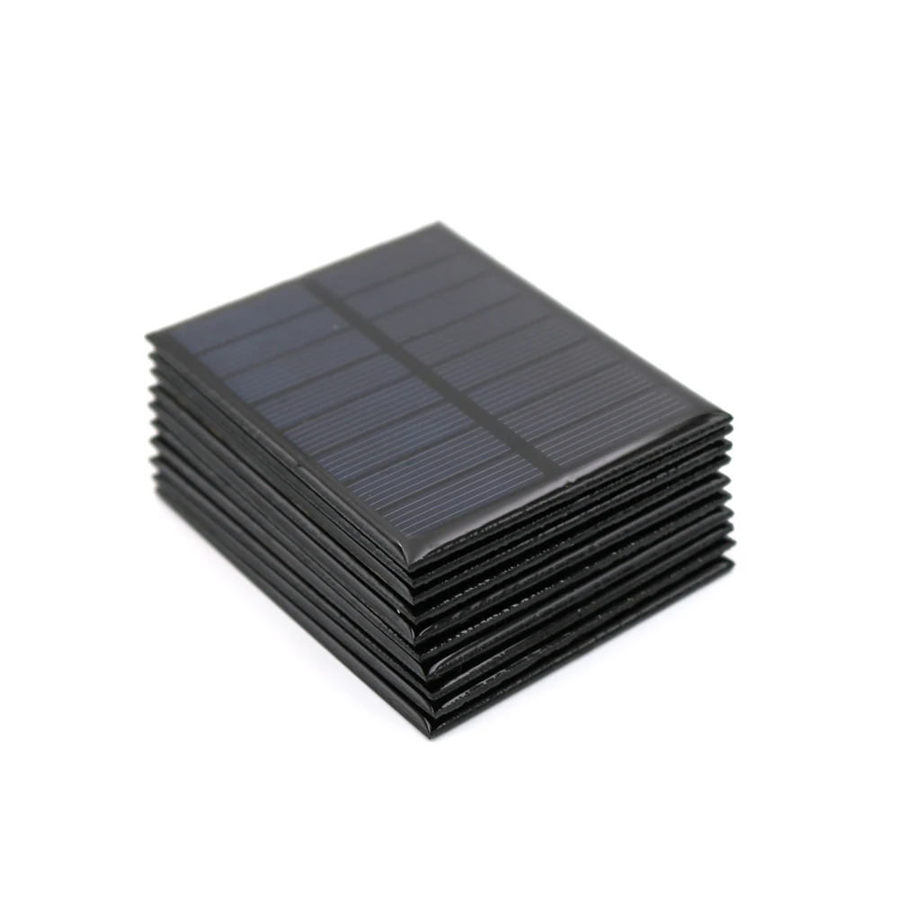 10 sztuk DIY Panel słoneczny 100 120 150 250 300 350 435 500 mA Panel słoneczny 1V 1.5V 2V Mini bateria słoneczna ładowarka do telefonu komórkowego