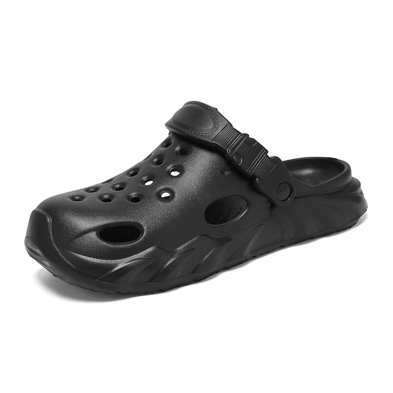 

Plus Big Size 50 51 52 Summer Rubber Sandals Men Clogs Garden Shoes Zuecos Hombre Cholas Man Clog Beach Shoes Wide Foot