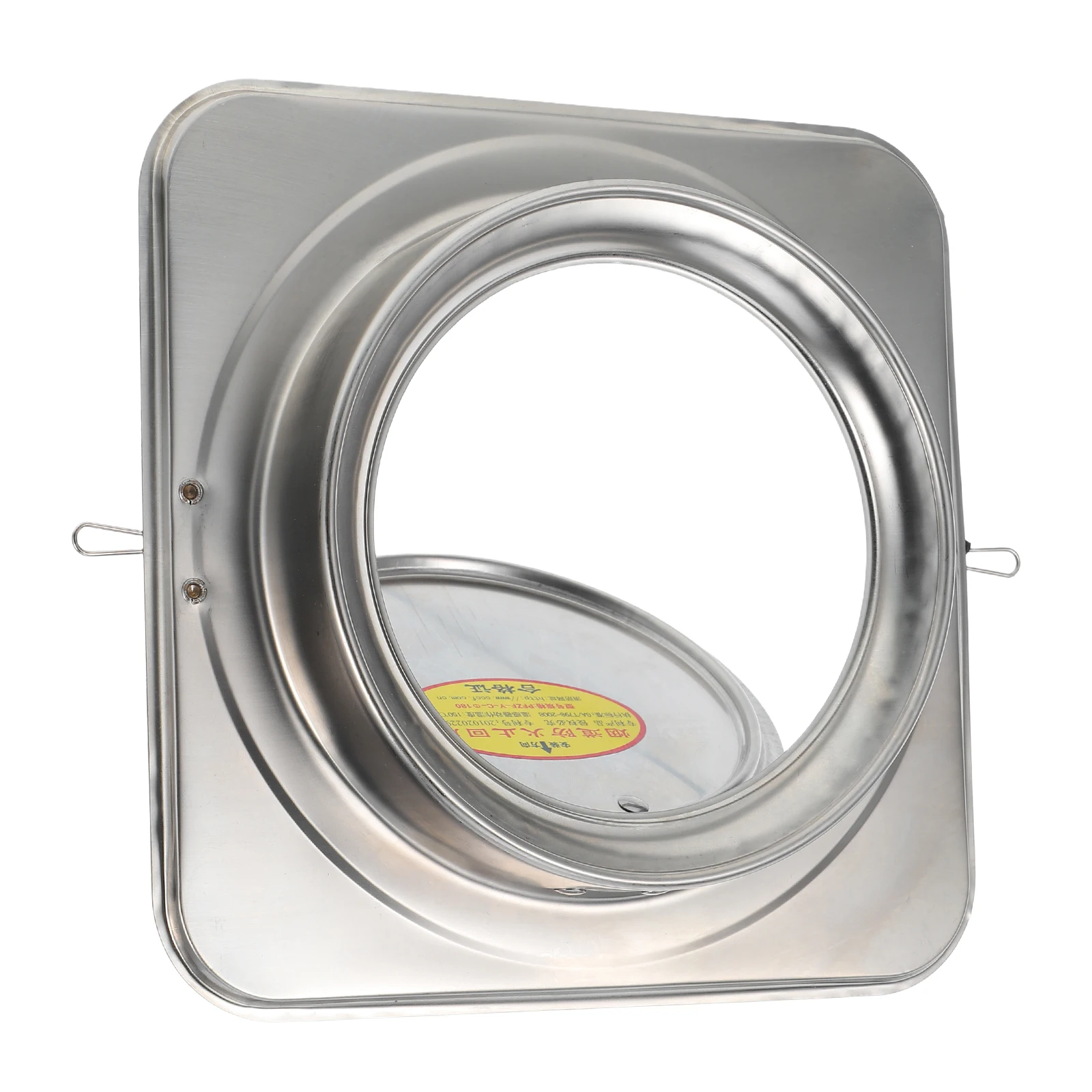 

Stainless Steel Check Valve for Kitchen Bathroom Flue Vent Hood Exhaust Connector with Durable Material Easy Installation