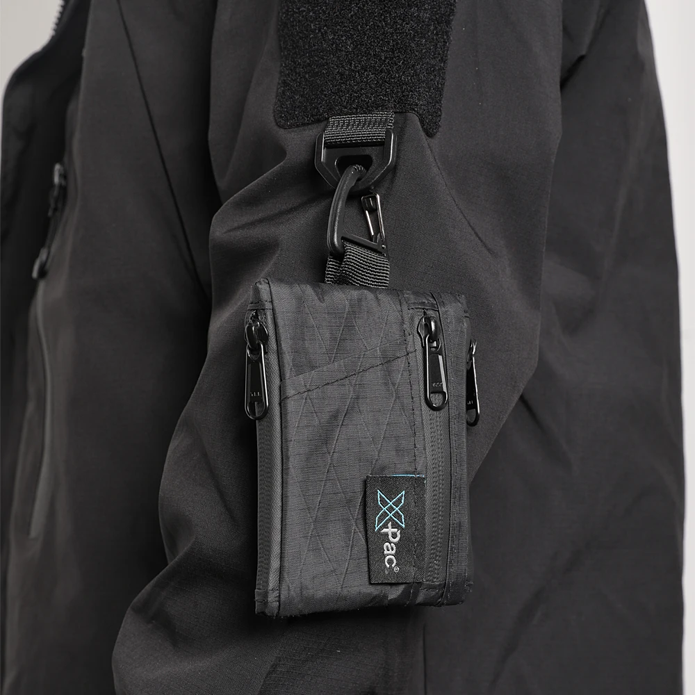 EDC 5-Pocket Multi Pouch Wallet Small Keychain Coin Pouch with YKK Zipper EDC Pocket Organizer Utility Pouch for Cards image 4
