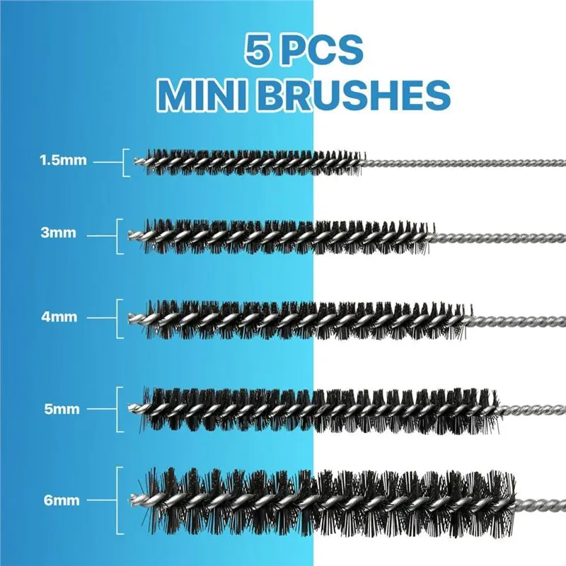 25-Piece Spray Gun Cleaning Kit For All Feed Types-B51B
