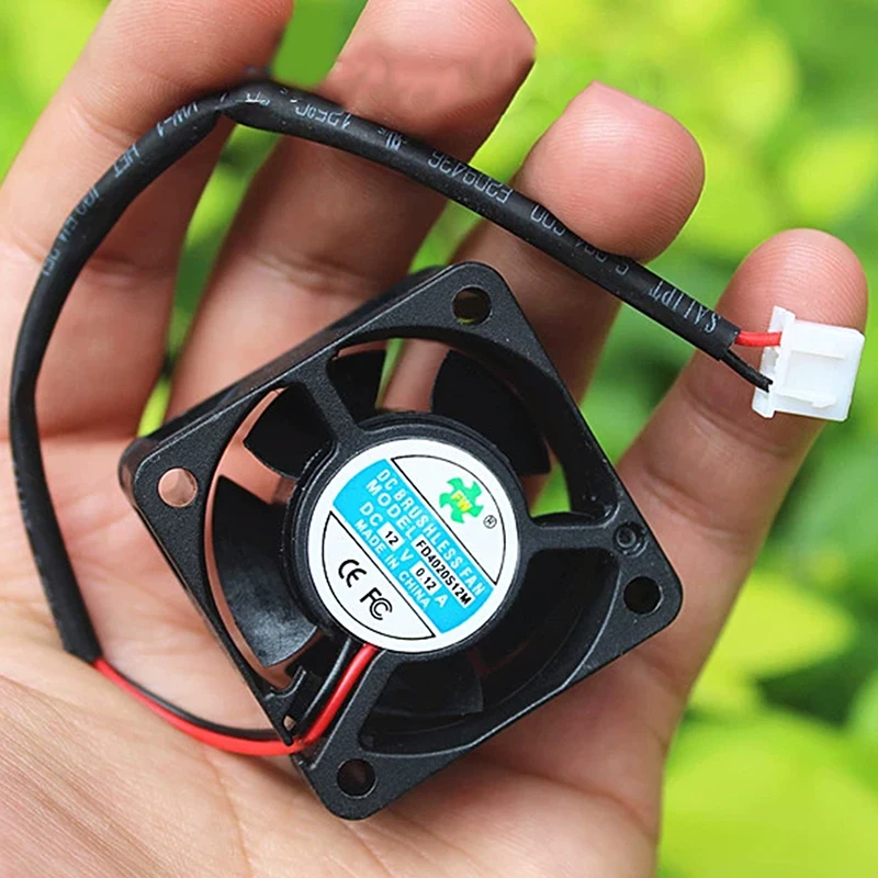 NEW Ultra-Miniature Brushless Fan DC 12V 4020 Mini Micro Tiny Quiet And Large Air Volume Cooling Fan