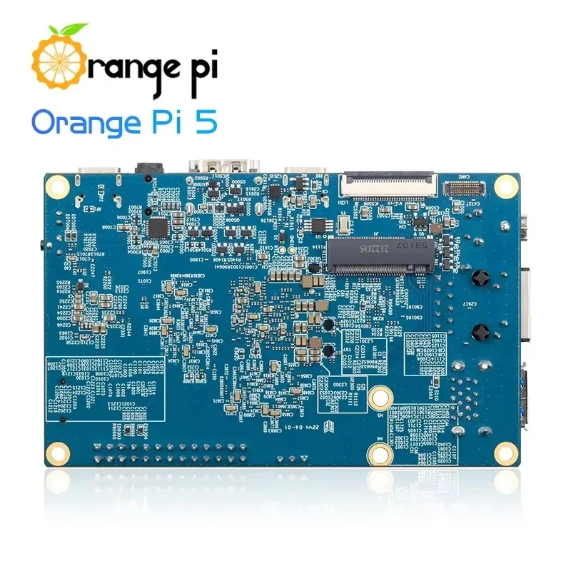 【Hot Sale】Orange Pi 5 4GB RK3588S,PCIE Module External WiFi+BT,SSD Gigabit Ethernet Single Board Computer, Run Android Debian OS view 5