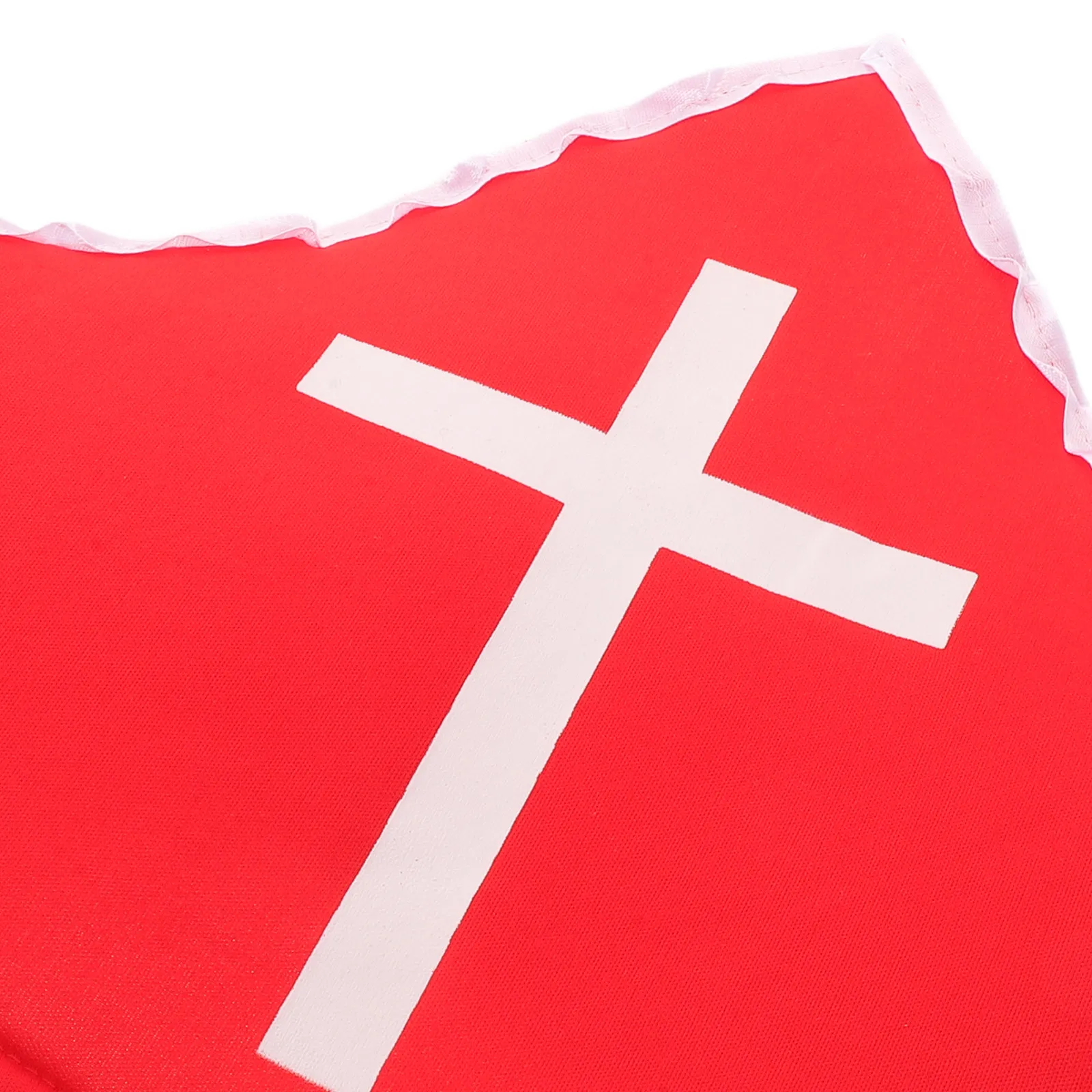 Adult Priest Hat Catholic Clergy Cap Cross Pattern Church Pageant Performance Costume Accessory Dress-Up Party Hat